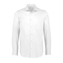 Biz Collection Mens Mason Classic Long Sleeve Shirt_ White