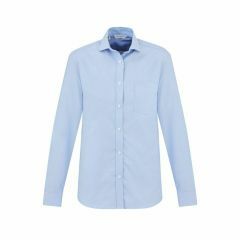 Biz Collection Mens Regent Long Sleeve Shirt Blue