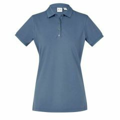 Biz Collection P105LS Ladies City Short Sleeve Polo_ Mineral Blue