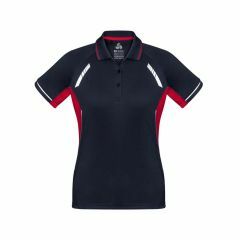 Biz Collection P700LS Ladies Renegade Polo_ Navy_Red_Silver