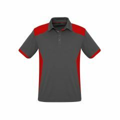 Biz Collection P705MS Mens Rival Polo_ Grey_Red