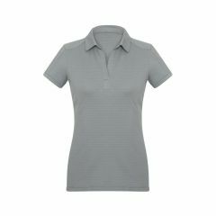 Biz Collection P706LS Ladies Profile Short Sleeve Polo_ Silver