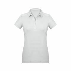 Biz Collection P706LS Ladies Profile Short Sleeve Polo_ White