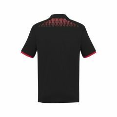 Biz Collection P900MS Mens Galaxy Polo_ Black_Red