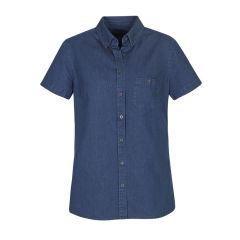 Biz Collection S017LS Ladies Indie Short Sleeve Shirt_ Dark Blue