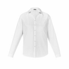Biz Collection S127LL Ladies Memphis Long Sleeve Shirt_ White