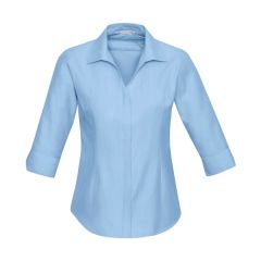 Biz Collection S312LT Ladies PRESTON Modern Classic Shirt_ 3_4 Sl