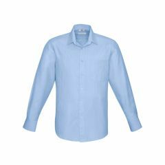 Biz Collection S312ML Preston Mens Long Sleeve Shirt_ Blue