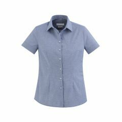 Biz Collection S910LS Ladies Jagger Short Sleeve Shirt_ French Bl