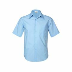 Biz Collection SH715 Mens Metro Short Sleeve Shirt_ Sky