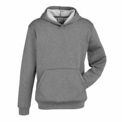 Biz Collection SW239KL Kids Hype Pull_On Hoodie 245gsm_ Grey Marl
