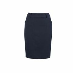 Biz Corporates 20115s Ladies Multi Pleat Skirt_ Navy