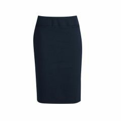 Biz Corporates 24011s Ladies Relaxed Fit Lined Skirt_ Navy