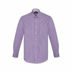 Biz Corporates 42520 Mens Newport Long Sleeve Shirt_ Purple Reign