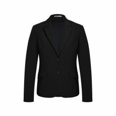 Biz Corporates 60719s Women's Two Button Mid Length Jacket_ Black