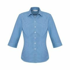 Biz Ladies Ellison 3_4 Sleeve Shirt French Blue