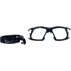 Bolle 1672302 RUSH_ SMALL Black _ Blue Temples PLATINUM AS_AF Smo