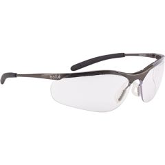Bolle Contour With Metal Frame Clear AS_AF Lens _ Pouch Included