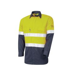 Bool PPE1 Lightweight 155gsm FR Shirt w_ Loxy FR Hoop Reflective 