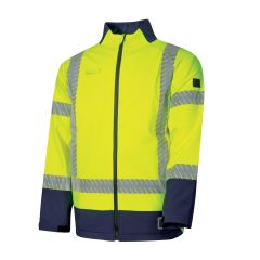 Bool PPE2 HiVis FR Softshell Jacket With Segmented FR Reflective 