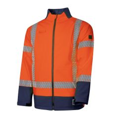 Bool PPE2 HiVis FR Softshell Jacket With Segmented FR Reflective 