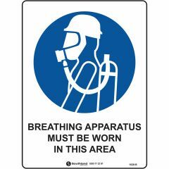 Breathing Apparatus Must be Worn Signage _ 1028