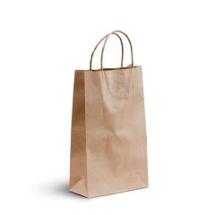 Brown Kraft Paper Bags _ Twisted Paper Handles_ Baby _265 x 160 _