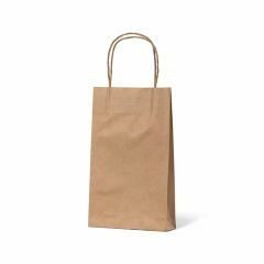 Brown Kraft Paper Carry Bags_ Baby _ 265mm _High_ x 160mm _Wide_ 