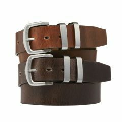 Buckle 1922 Brumby Brown 38mm Wide Buffalo Leather Country Belt