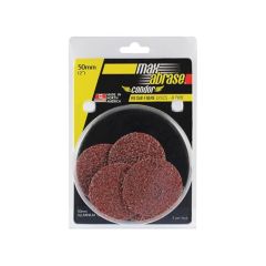 Carded 5 Pack 50mm x A24 Resin Fibre Disc R Type AlOx Grit