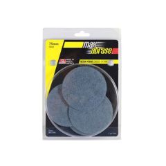 Carded 5 Pack 75mm x Z60 Resin Fibre Disc R Type Zirc_ Grit