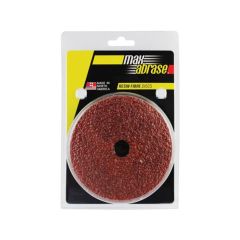 Carded 5 Pack Resin Fibre Soft Metal Disc _ 125mm x B80 Grit