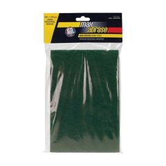 Carded Non Woven Hand Pad 150 x 225mm Green Card of 2