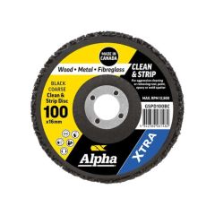 Carded Single Pack 100mm Surface Preparation  Clean _ Strip Disc 