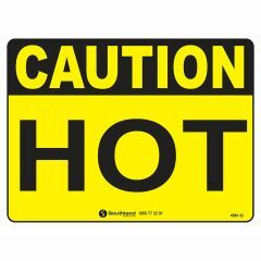 Caution Hot Signage _ Southland _ 4061
