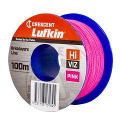 Crescent Lufkin LBL100P 100M X No_8 Pink Bricklayers Line