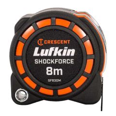 Crescent Lufkin SF830M 8m X 30mm Shockforce Gen 1 Tape Measure _ 