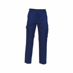 DNC 3320 265gsm Middleweight Cotton Drill Cargo Trousers_ Navy