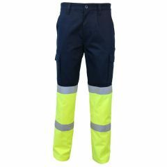 DNC 3363 265gsm Biomotion Reflective Cotton Drill Cargo Pants