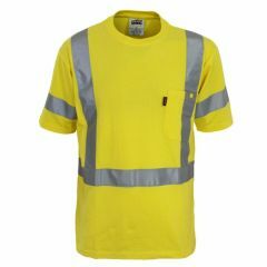 DNC 3917 H Style Cotton Jersey Tee_ Yellow_ Short Sleeve