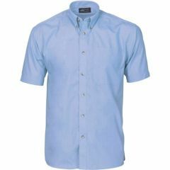 DNC 4121 110gsm Polycotton Chambray Business Shirt_ Short Sleeve_