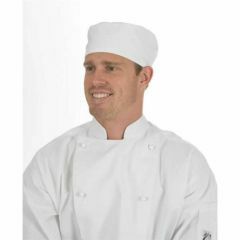 DNC Flat Top Chef Hat_ White
