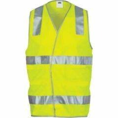 DNC Hoop Shoulder Reflective Safety Vest_ Yellow