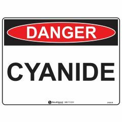 Danger Cyanide Signage _ Southland _ 2103