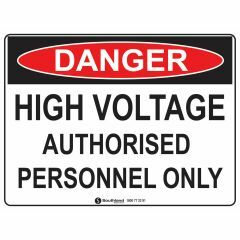 Danger High Voltage Signage _ Southland _ 2045
