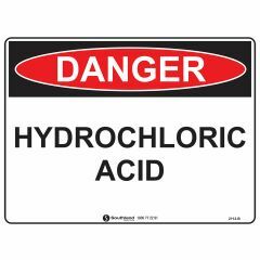 Danger Hydrochloric Acid Signage _ Southland _ 2113