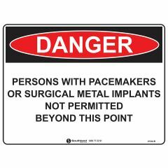 Danger Person with Pacemarkers or Metal Implants _ Southland _ 21