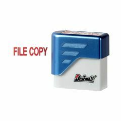 Deskmate Pre_Inked Office Stamps File Copy Red