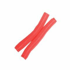 Disposable 24_ Crimped Hair Nets_ Carton of 1000_ RED