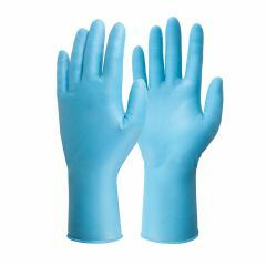 Disposable Blue Powder Free Nitrile Gloves_ Box of 100